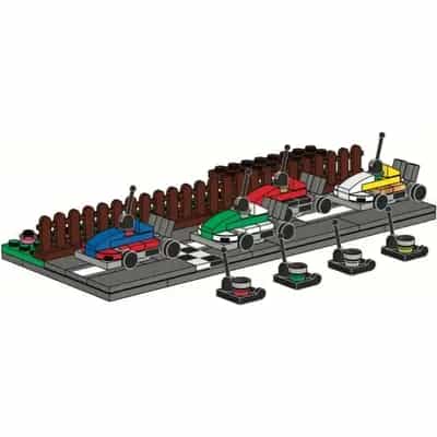 Remote Control Car Minifigure Stand