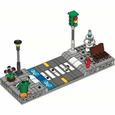 Minifigure Crossing Stand