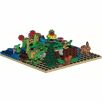 Botanical Minifigure Stand