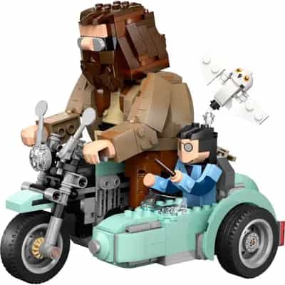 Przejażdżka motocyklowa Hagrida i Harry’ego