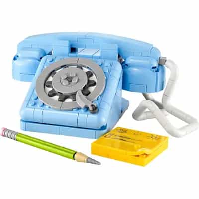 Telefon w stylu retro