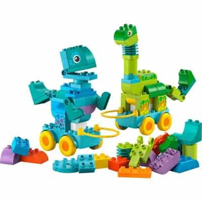 3 w 1 Dinozaury na kółkach