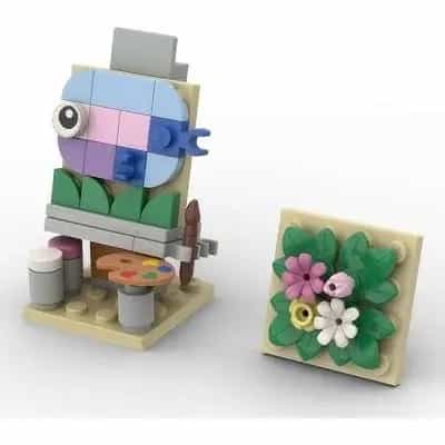 Creative Wildlife Flower and Fish