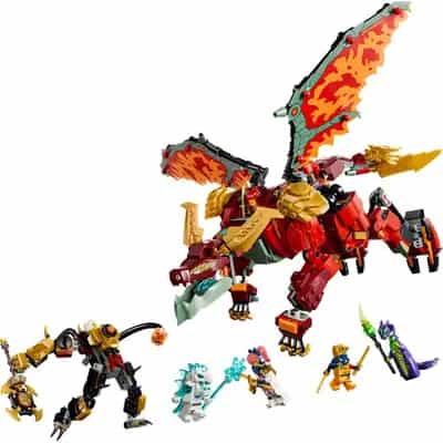 Transformujący smoczy mech Wyldfyre
