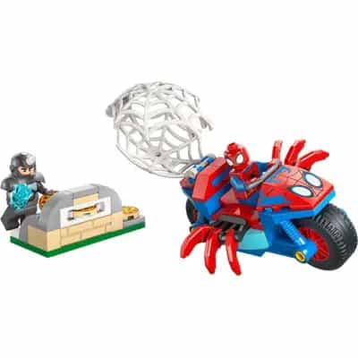 Spidey na motocyklu kontra Rhino