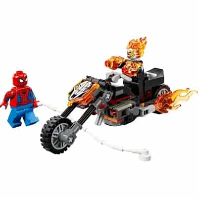 Spider-Man kontra Ghost Rider na motocyklu