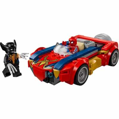 Spider-Man w samochodzie kontra zvenomowany Wolverine