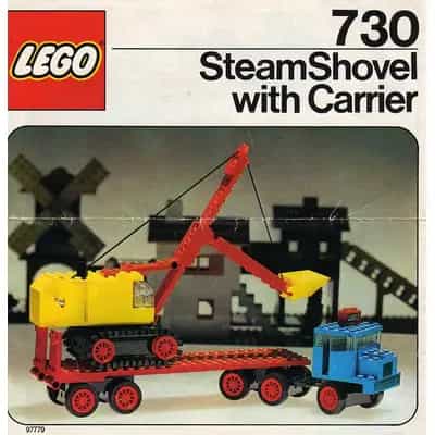 Steam Shovel with Carrier