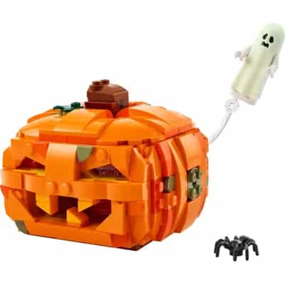 Halloweenowa latarnia z dyni