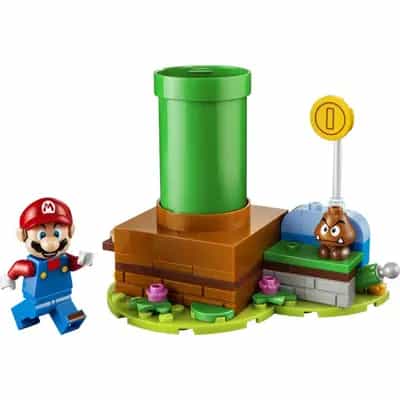 Mario wskakujący do rury