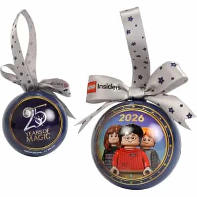 LEGO Harry Potter 25th Anniversary Holiday Baubles