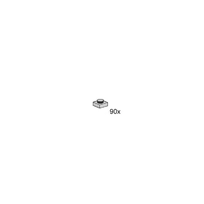 1x1 Stud Light Grey
