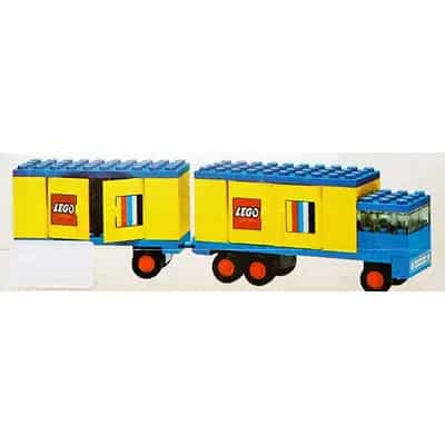 Legoland Truck with Trailer