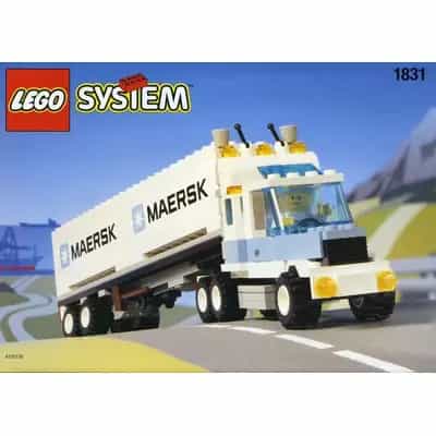 Maersk Line Container Lorry