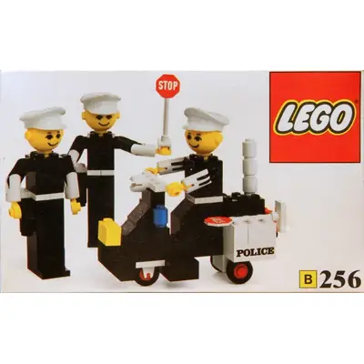 Police Officers and Motorcycle