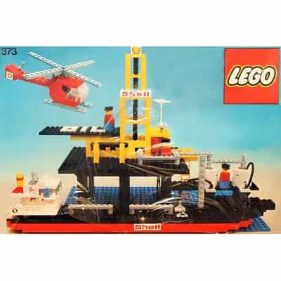 Offshore Rig with Fuel Tanker
