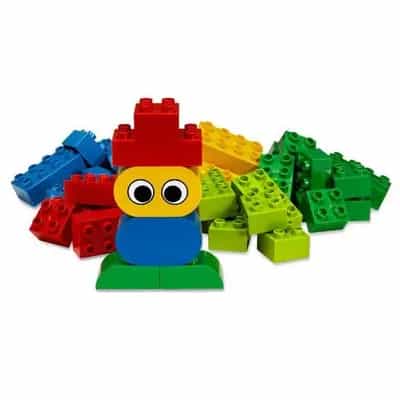 Duplo Basic Bricks with Fun Figures