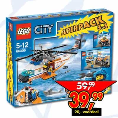 City Super Pack 3 in 1