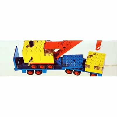 Low-Loader with Crane