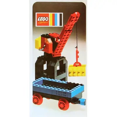 Port Crane and Flat Wagon