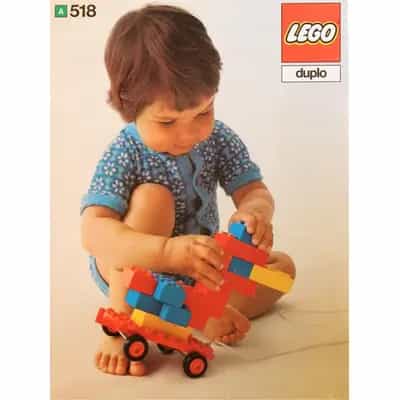 Bricks and half bricks and trolley