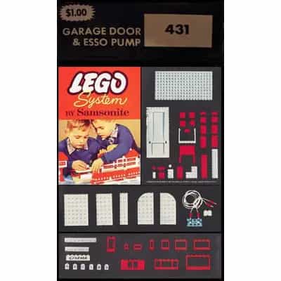 Garage Door and Esso Pumps