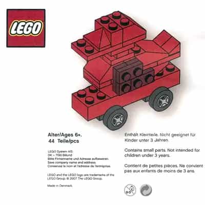 75th Anniversary LEGO Duck on Wheels