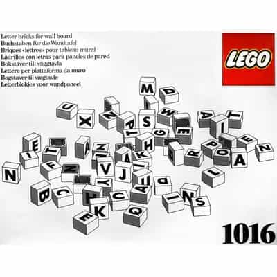 Letter Bricks for Wall Board