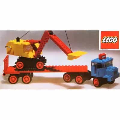 Truck with Excavator