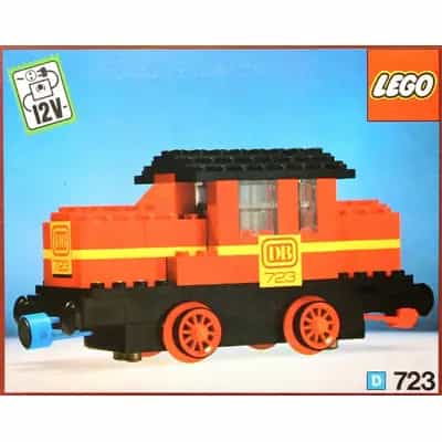 Diesel Locomotive with DB sticker