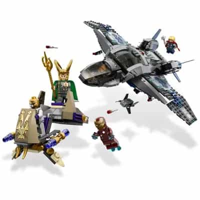 Quinjet i powietrzne starcie