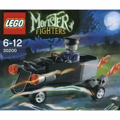 Zombie chauffeur coffin car